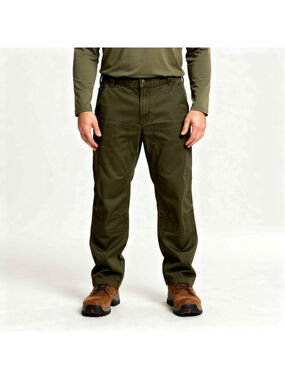 Carhartt Double Knee Work Pants Olive Green Relaxed Fit 33x30 Heritage Utility